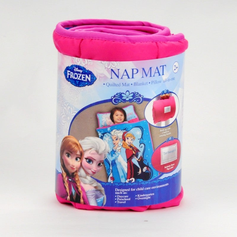 Frozen Kids Nap Mat with Pillow and Blanket by HitMyNeed