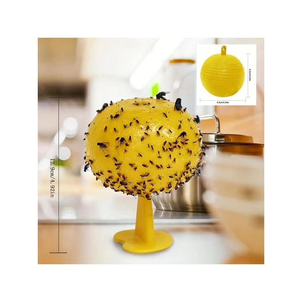 Fruit Fly Sticky Sphere Trap with Hanging Chain by HitMyNeed