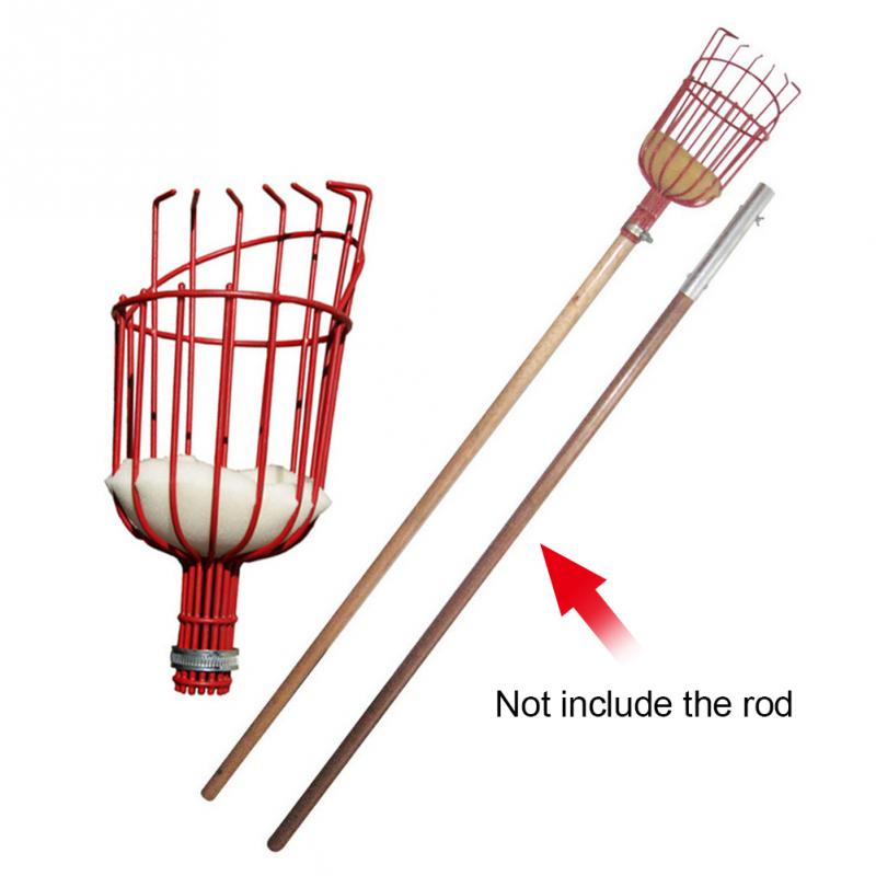 Fruit Picker Tool with Basket for Garden Harvesting by HitMyNeed