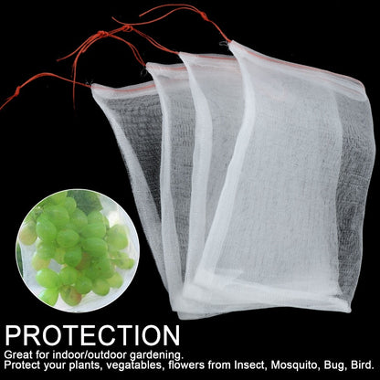Fruit Protection Mesh Drawstring Bags 20 Pack by HitMyNeed