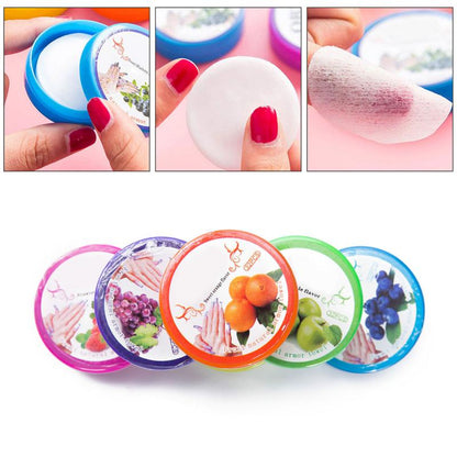 Fruit Scent Nail Polish Remover Wipes (32-Pack) by HitMyNeed