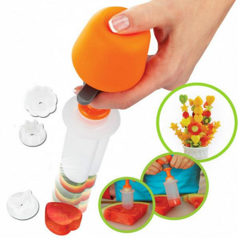 Fruit Shape Cutter Set for Fun Snacks by HitMyNeed