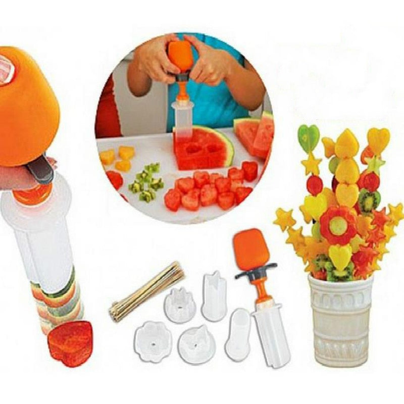 Fruit Shape Cutter Set for Fun Snacks by HitMyNeed