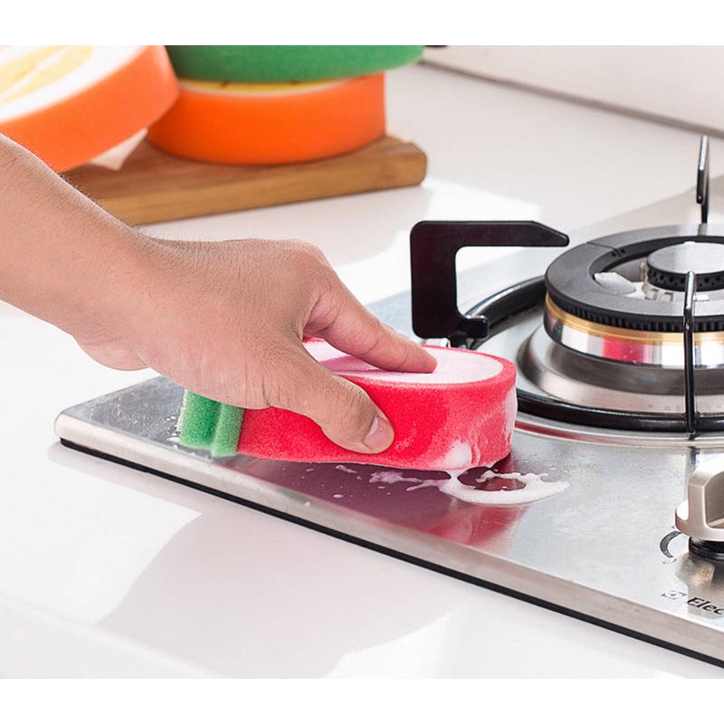 Fruit Shaped Cleaning Sponge Set (4-Pack) by HitMyNeed