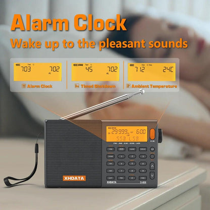 Full Band Portable Radio with SSB, AIR & RDS by HitMyNeed