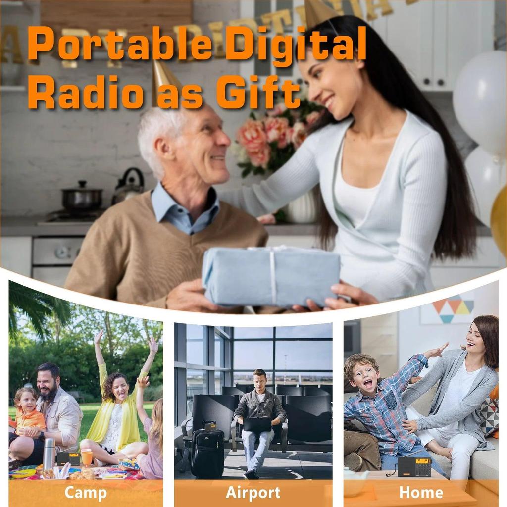 Full Band Portable Radio with SSB, AIR & RDS by HitMyNeed