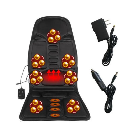 Full Body Massage Seat Cushion with Heat, 7 Motors by HitMyNeed
