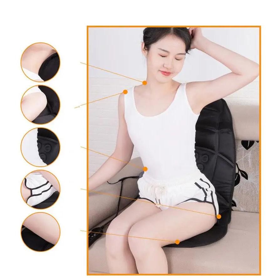 Full Body Massage Seat Cushion with Heat, 7 Motors by HitMyNeed