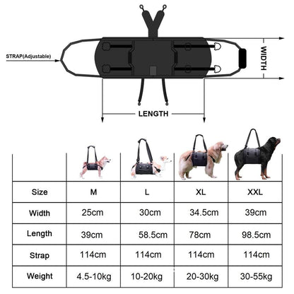Full Body Support Dog Lift Harness by HitMyNeed