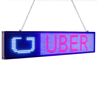 Full Color LED Sign Board with Mobile App Control by HitMyNeed