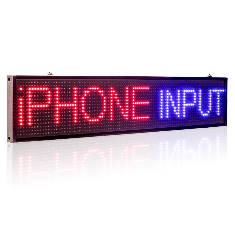 Full Color LED Sign Board with Mobile App Control by HitMyNeed