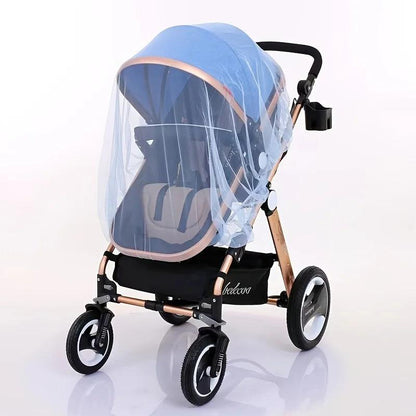 Full Cover Mosquito Net for Strollers & Cribs blue by HitMyNeed