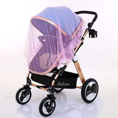 Full Cover Mosquito Net for Strollers & Cribs pink by HitMyNeed