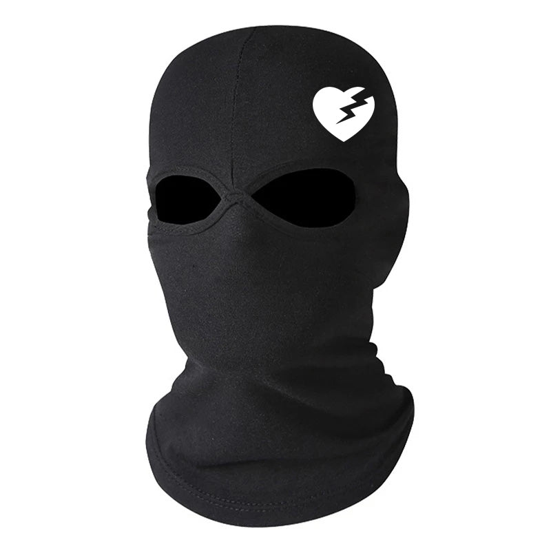 Full Face Balaclava Mask for Winter Sports & Cycling double-hole-c by HitMyNeed