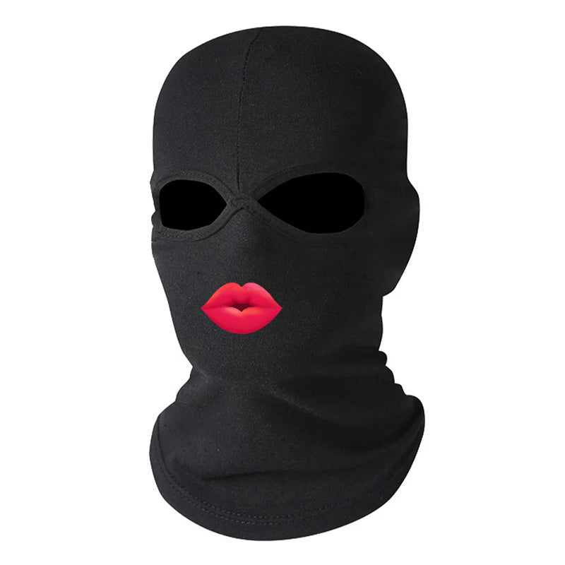 Full Face Balaclava Mask for Winter Sports & Cycling double-hole-d by HitMyNeed