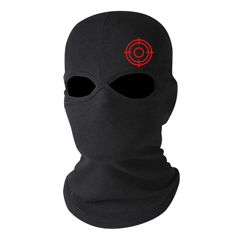 Full Face Balaclava Mask for Winter Sports & Cycling double-hole-g by HitMyNeed