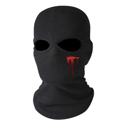 Full Face Balaclava Mask for Winter Sports & Cycling double-hole-h by HitMyNeed