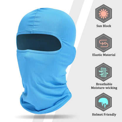Full Face Balaclava Ski Mask with UV Protection by HitMyNeed