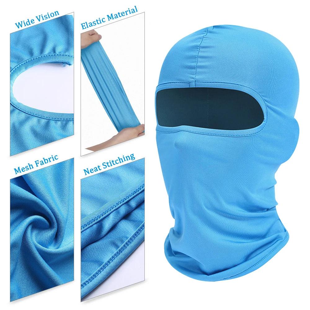 Full Face Balaclava Ski Mask with UV Protection by HitMyNeed