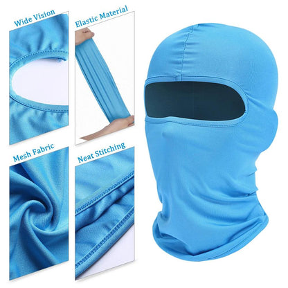 Full Face Balaclava Ski Mask with UV Protection by HitMyNeed