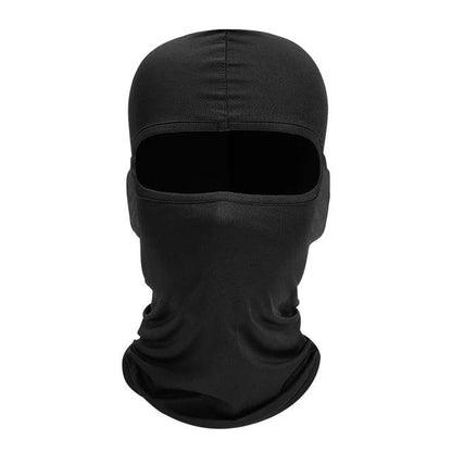 Full Face Balaclava Ski Mask with UV Protection black by HitMyNeed