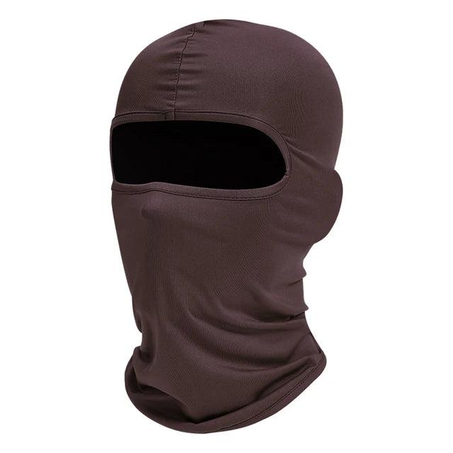 Full Face Balaclava Ski Mask with UV Protection coffee by HitMyNeed
