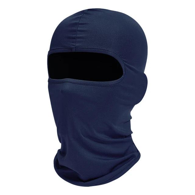 Full Face Balaclava Ski Mask with UV Protection dark-blue by HitMyNeed