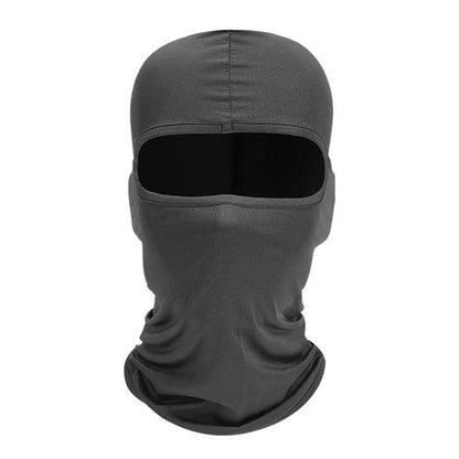 Full Face Balaclava Ski Mask with UV Protection dark-gray by HitMyNeed