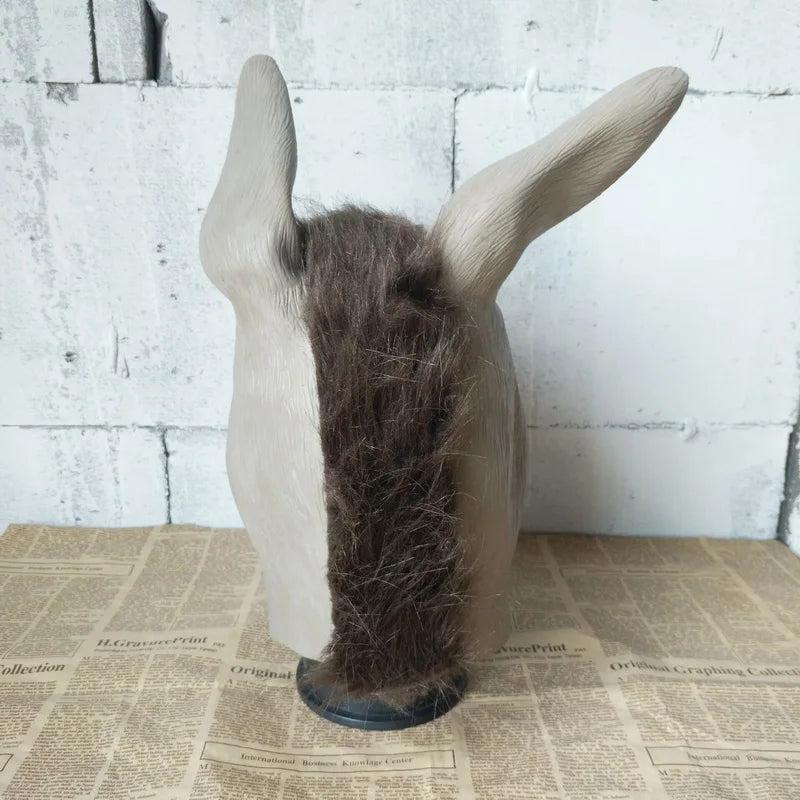 Full Face Latex Donkey Mask with Protruding Teeth by HitMyNeed