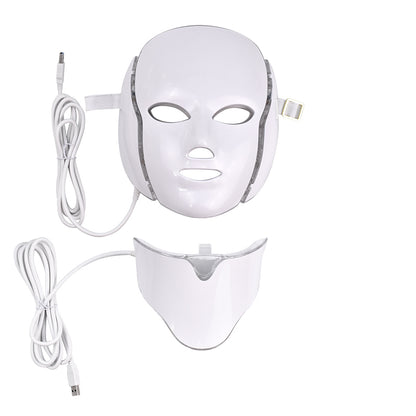 Full Face LED Light Therapy Mask with 7 Colors by HitMyNeed