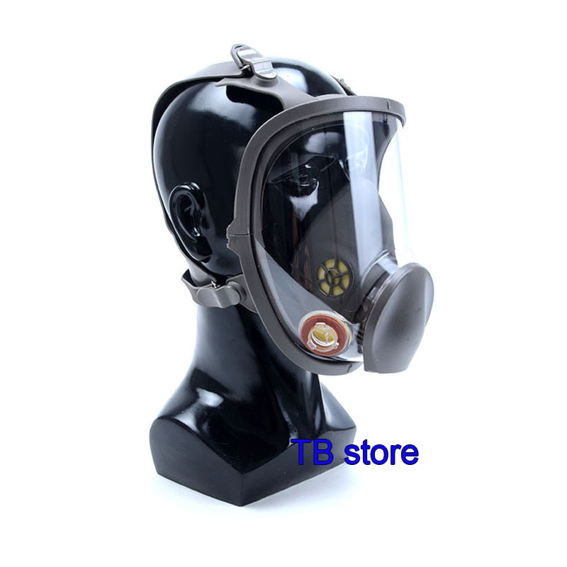 Full Face Respirator Mask with Clear Visor by HitMyNeed