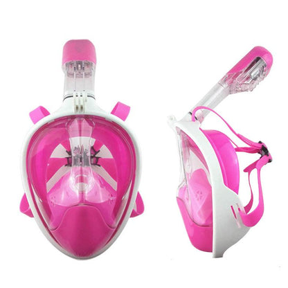Full Face Snorkel Mask with 180° Panoramic View by HitMyNeed