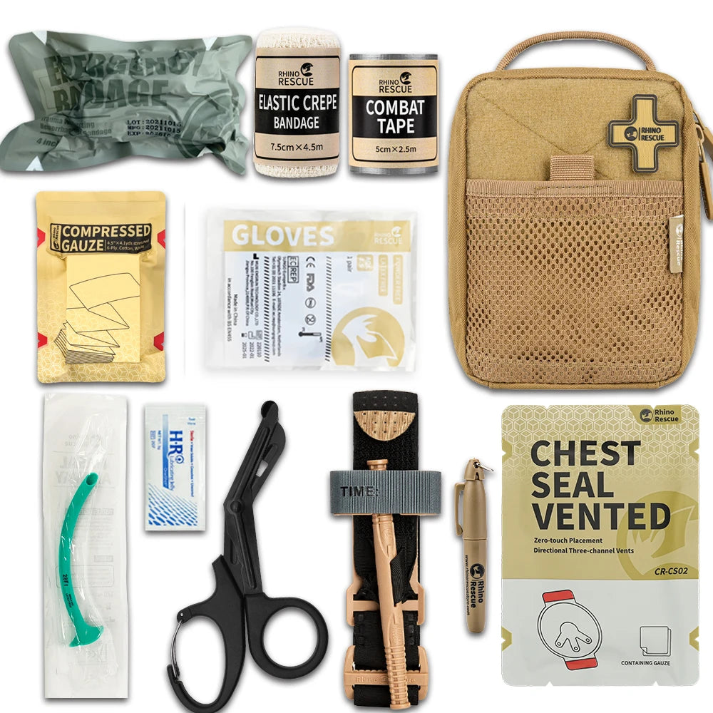 Full IFAK Molle First Aid Kit for Camping & Travel by HitMyNeed
