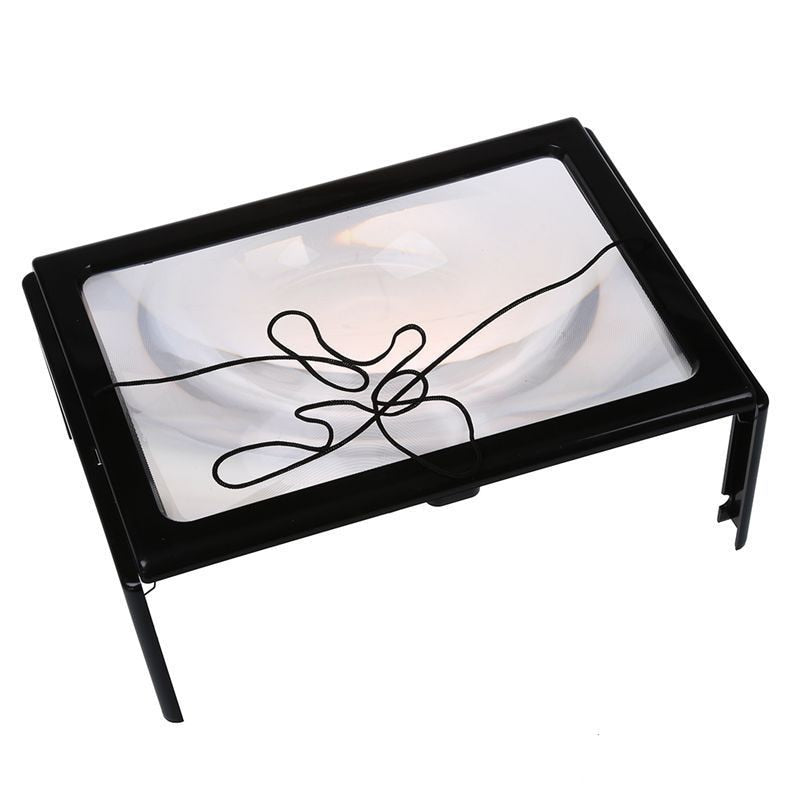 Full Page LED Magnifier Reading Aid A4 3X by HitMyNeed