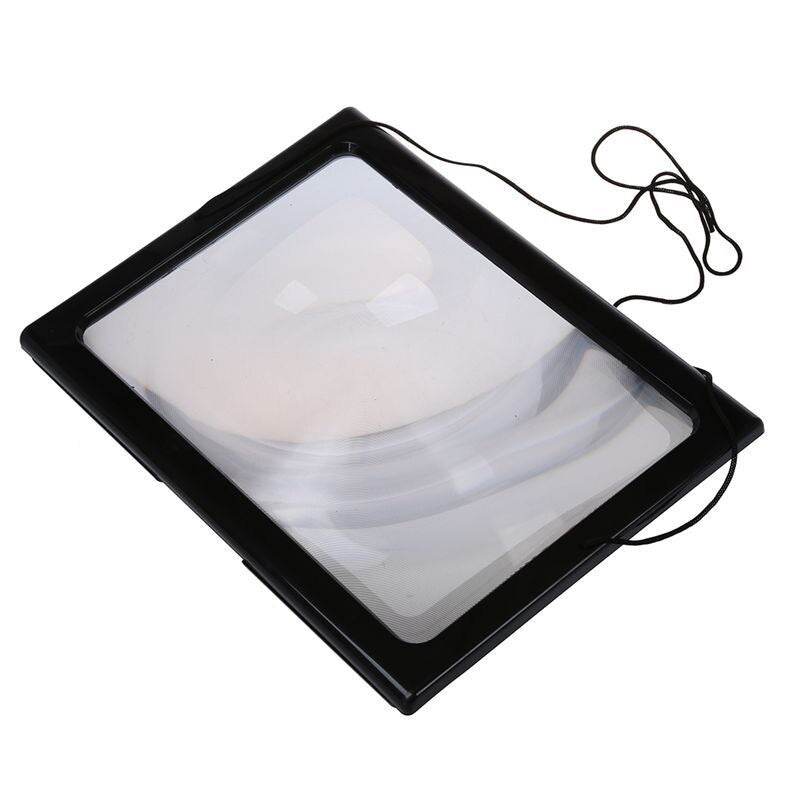 Full Page LED Magnifier Reading Aid A4 3X by HitMyNeed