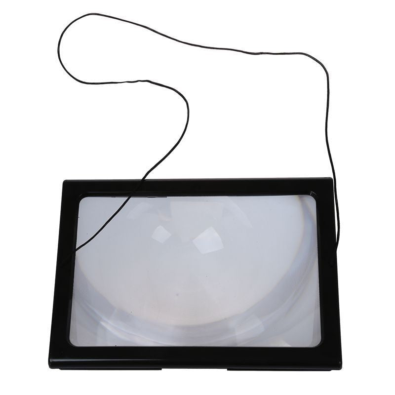Full Page LED Magnifier Reading Aid A4 3X by HitMyNeed