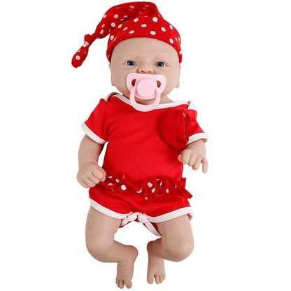 Full Silicone Reborn Baby Doll DIY Painted Kit Wholesale 14inch-magnet-girl by HitMyNeed
