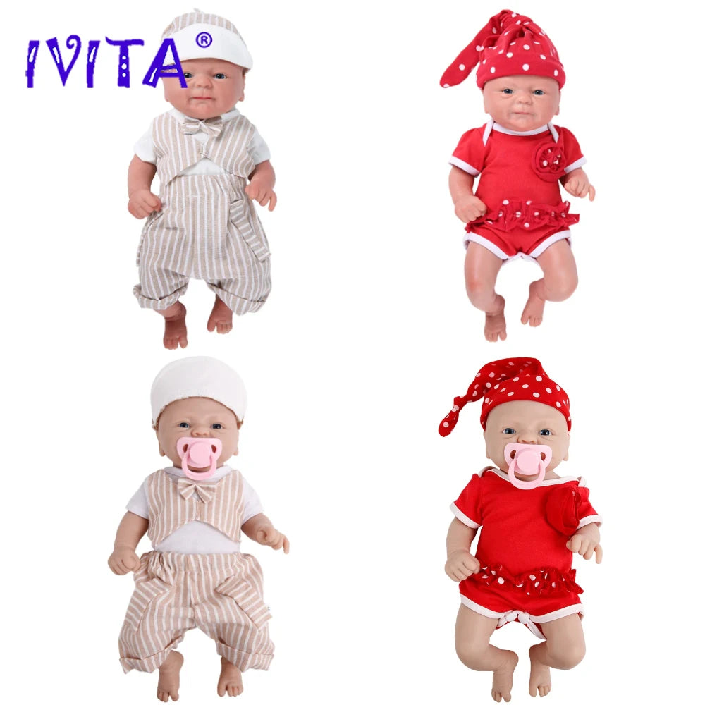 Full Silicone Reborn Baby Doll DIY Painted Kit Wholesale by HitMyNeed
