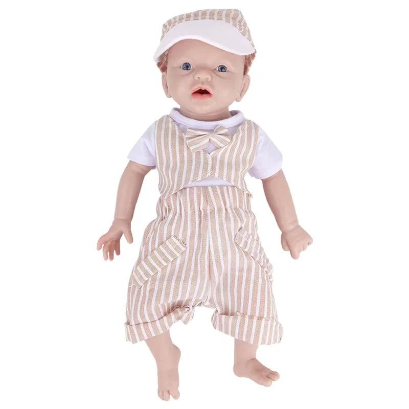 Full Silicone Reborn Baby Doll DIY Painted Kit Wholesale 38cm-14-96inchboy by HitMyNeed