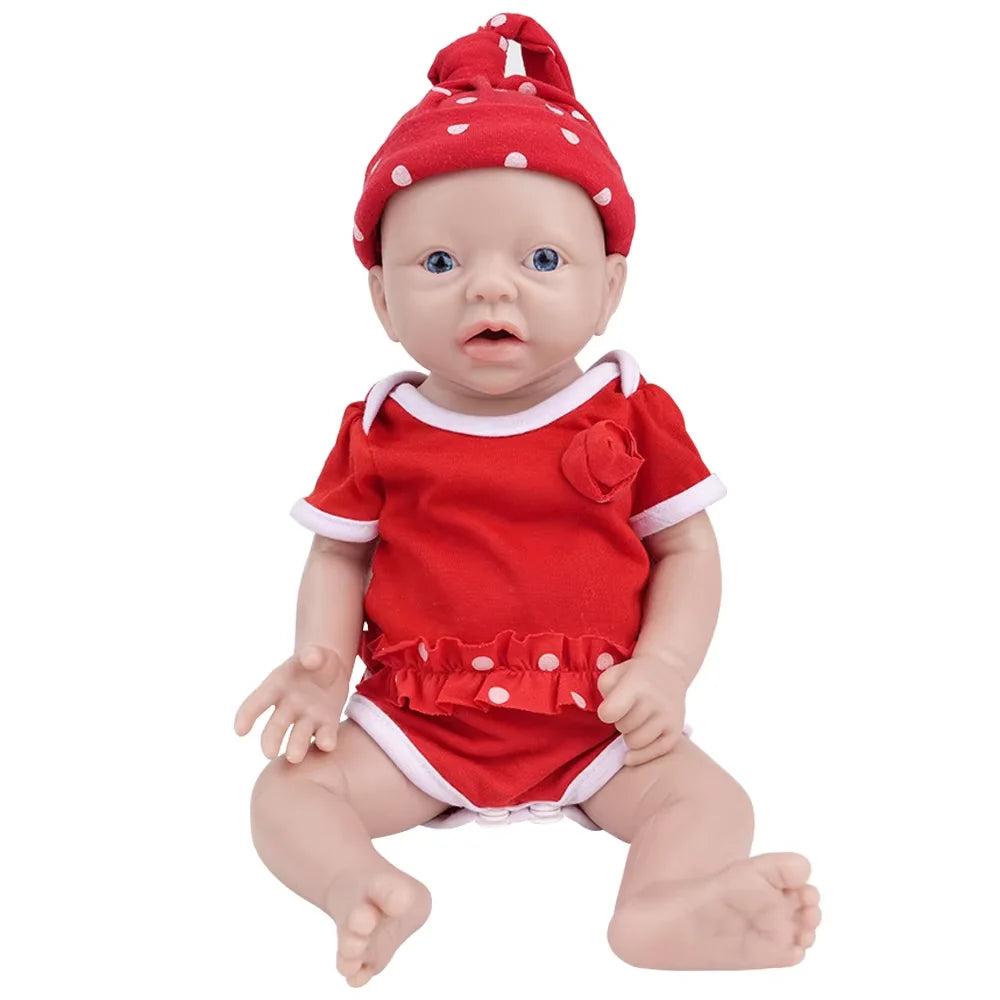 Full Silicone Reborn Baby Doll DIY Painted Kit Wholesale 38cm-14-96inchgirl by HitMyNeed