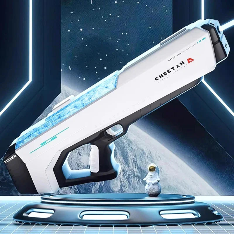 Fully Electric High-Pressure Water Gun for Pool Fun by HitMyNeed