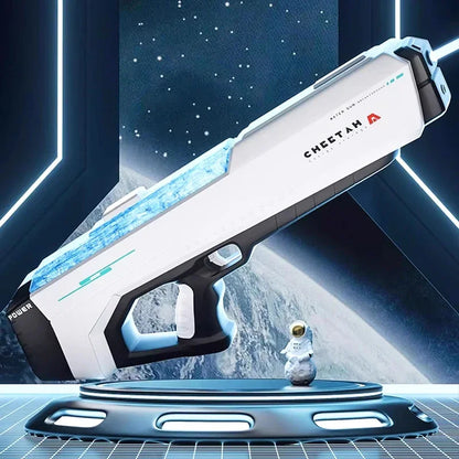 Fully Electric High-Pressure Water Gun for Pool Fun by HitMyNeed