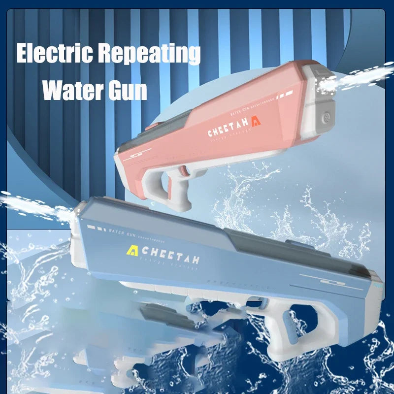 Fully Electric High-Pressure Water Gun for Pool Fun by HitMyNeed