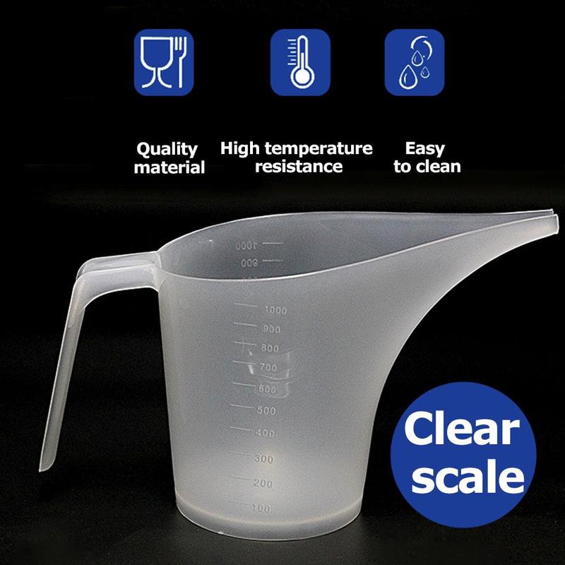 Funnel Pitcher 1L Measuring Cup with Spout by HitMyNeed
