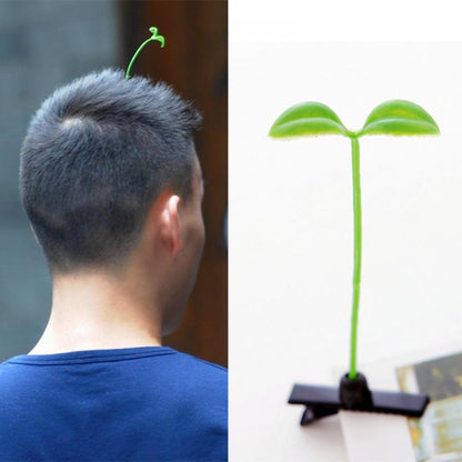 Funny Bean Sprout Hair Clips Set (4pcs) by HitMyNeed