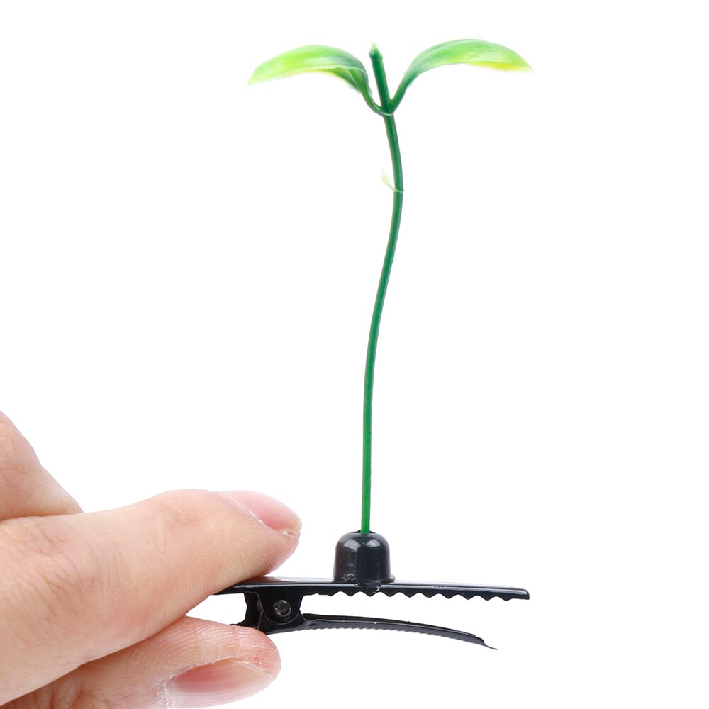 Funny Bean Sprout Hair Clips Set (4pcs) by HitMyNeed