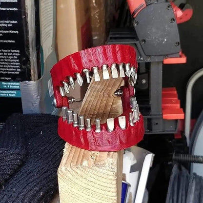Funny Denture Screwdriver Bit Holder Teeth Model by HitMyNeed