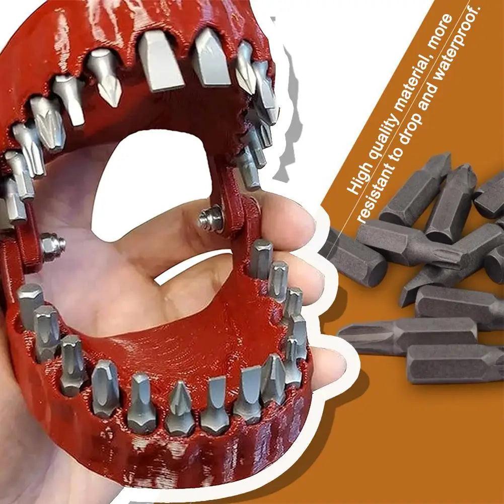 Funny Denture Screwdriver Bit Holder Teeth Model by HitMyNeed