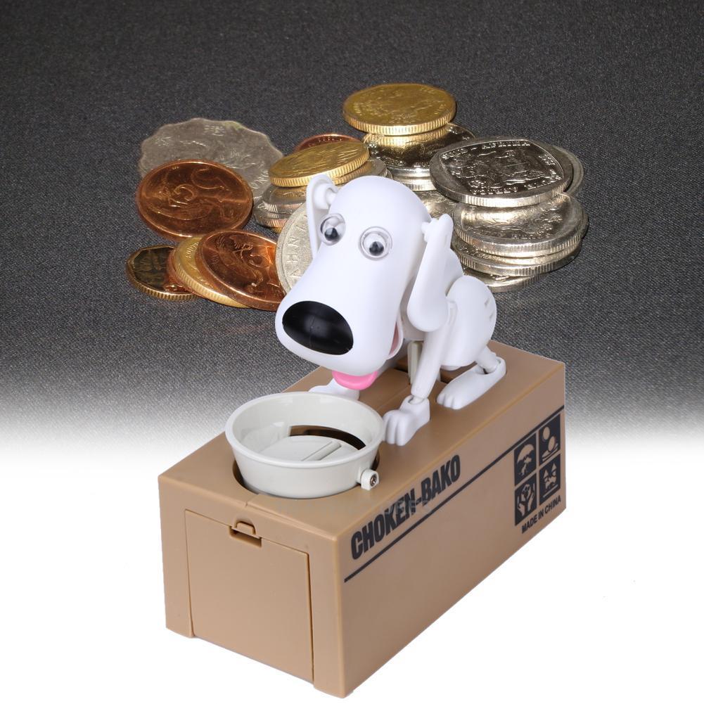 Funny Dog Coin Bank for Kids - Battery Operated by HitMyNeed