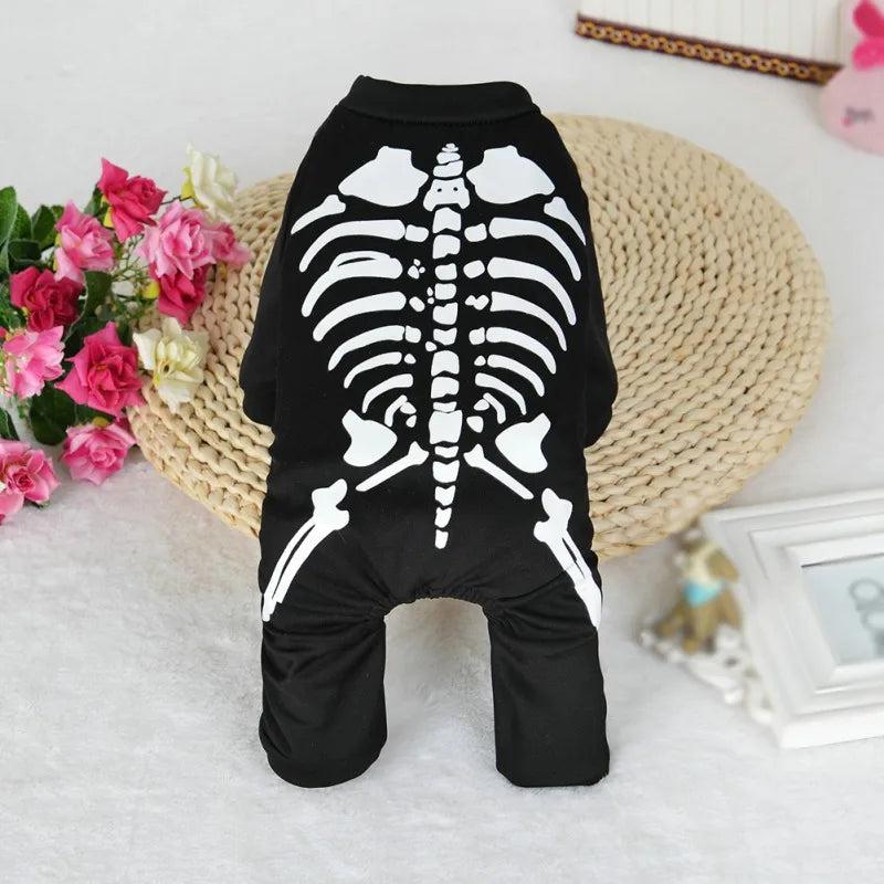 Funny Dog Skeleton Halloween Costume Outfit s by HitMyNeed